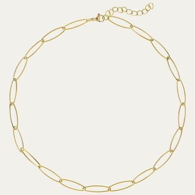 Valeria gold necklace - Mint Flower -