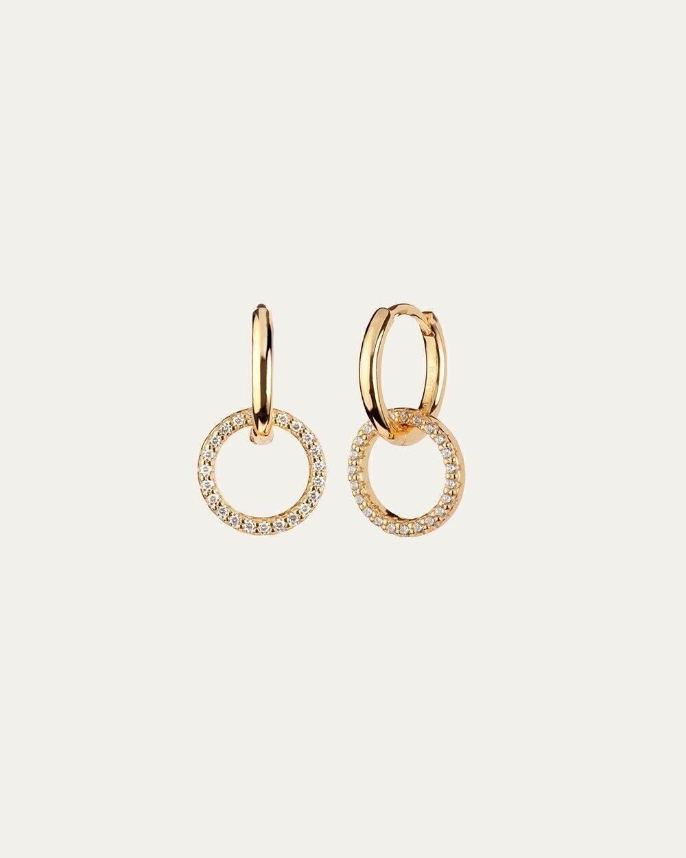 ORECCHINI ALICIA ORO - Paio - Fiore Menta -