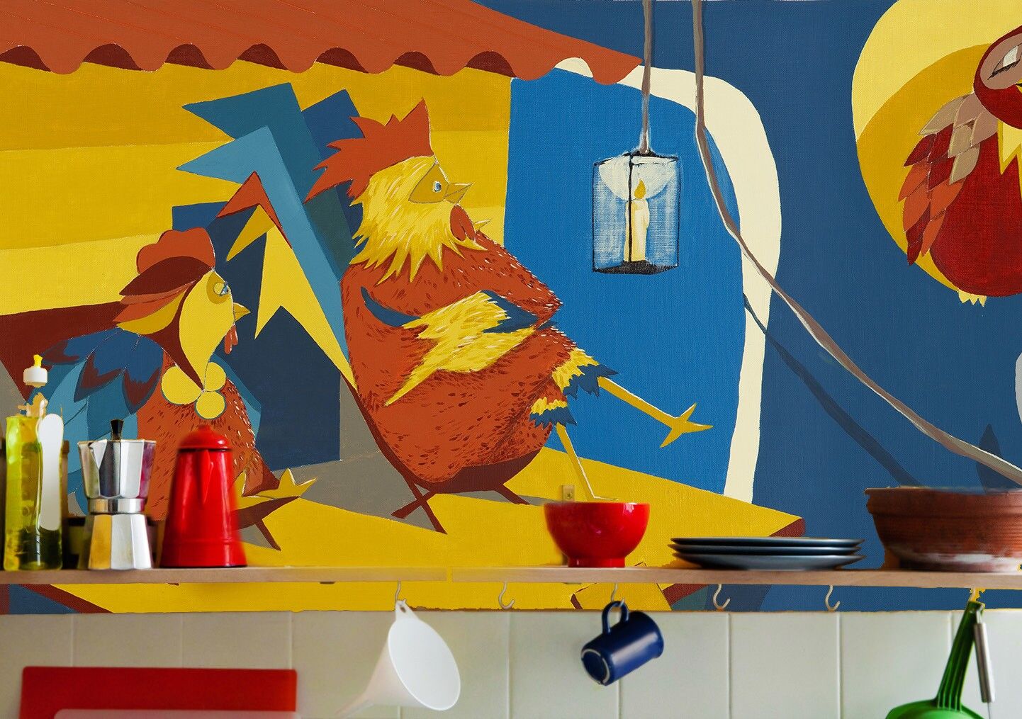 Carta da parati in tessuto non tessuto: buche