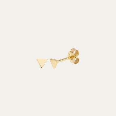 CLAUDINE GOLD EARRINGS - Pair - Mint Flower -