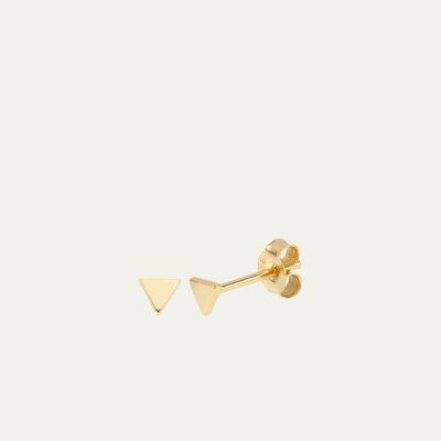 CLAUDINE GOLD EARRINGS - Pair - Mint Flower -