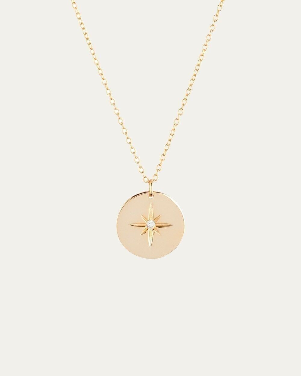 Collana in oro Claire - Fiore di menta -