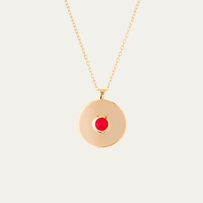 Collar tana red gold -    Flor de Menta  -