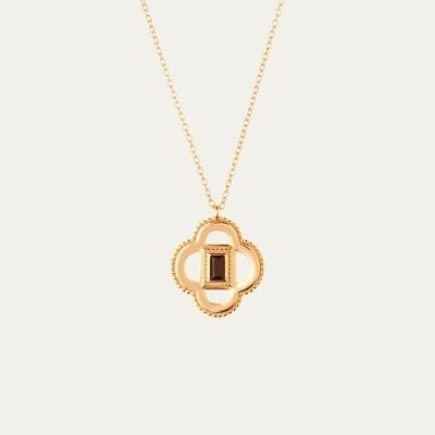 Goldene Halskette Florence - Mint Flower -