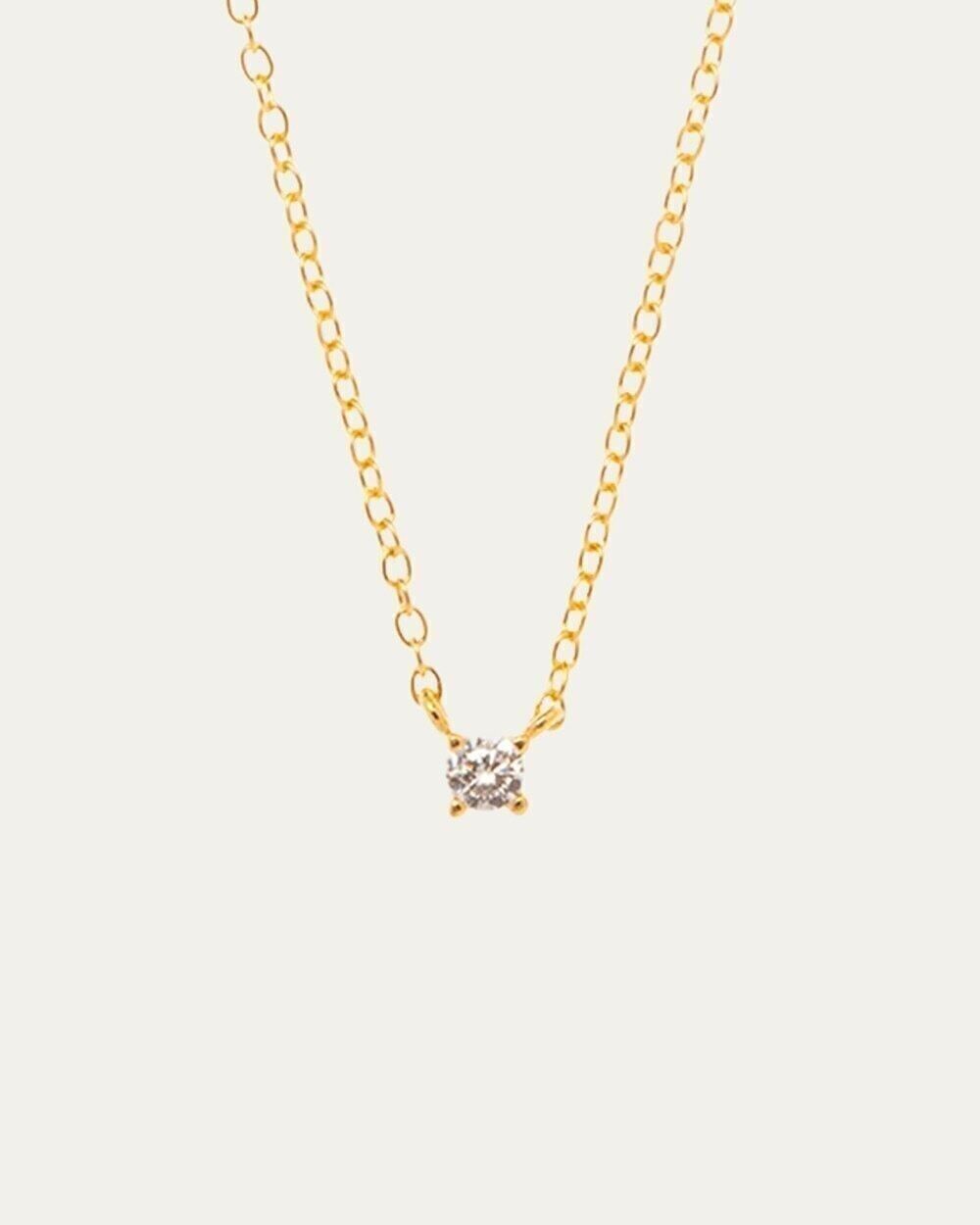 Collana in oro Sabrina - Fiore Menta -