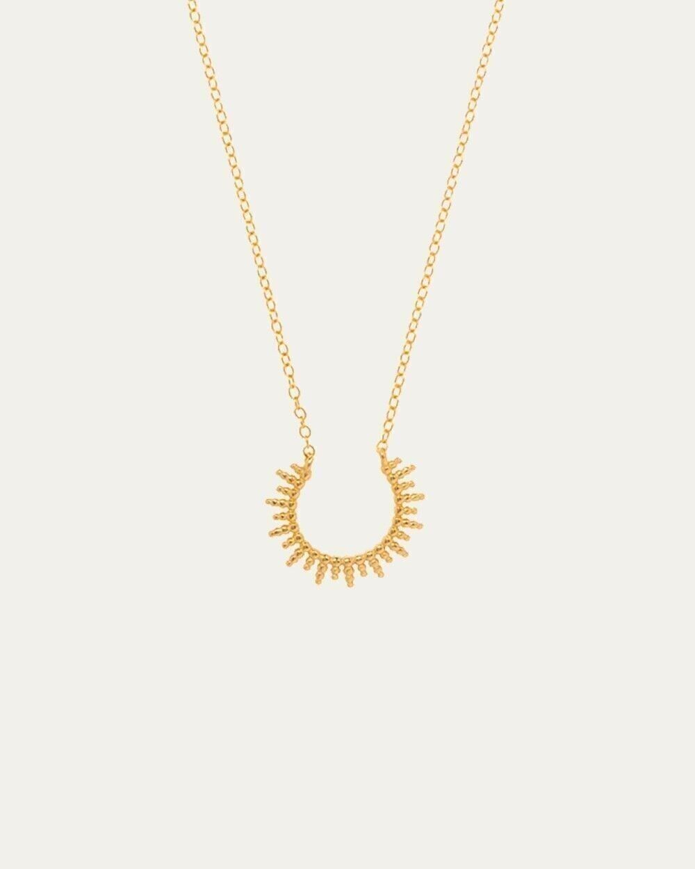 Collana in oro Gabriella - Fiore Menta -