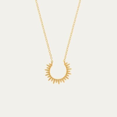 Gabriella gold necklace - Mint Flower -