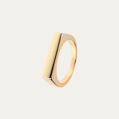 Just Gold Ring - Mint Flower -