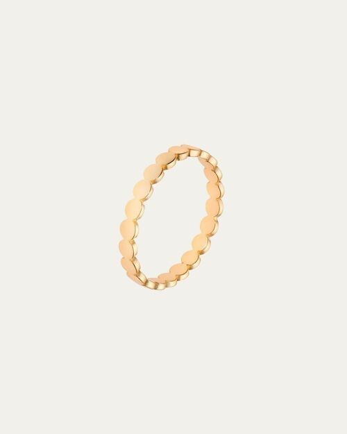 Anillo Maria Gold - 10 -    Flor de Menta  -