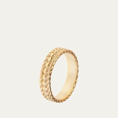 Way Gold Ring - 10 - Mint Flower -