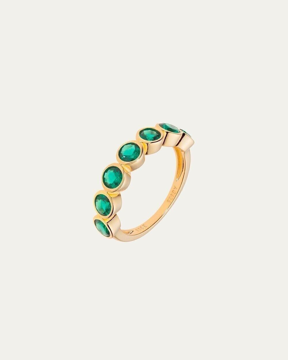 Anello in oro Tamara Green - Fiore di menta -