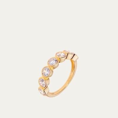 Tamara White Gold Ring - 14 - Mint Flower -