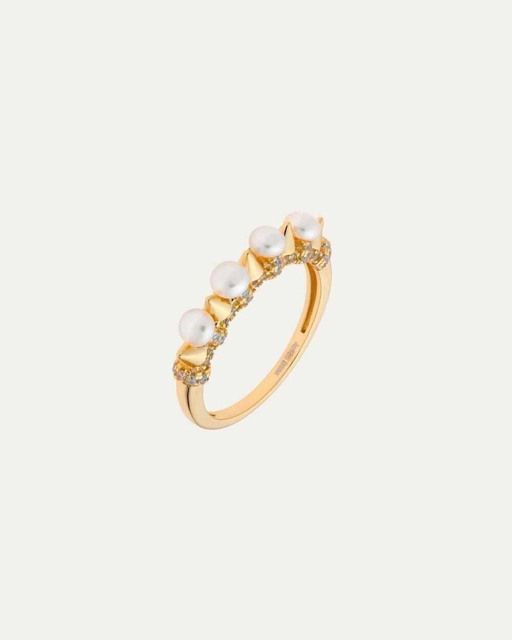 Anello Tiffany Gold - Fiore di menta -