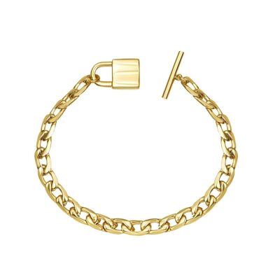 Uma gold bracelet - Mint Flower -