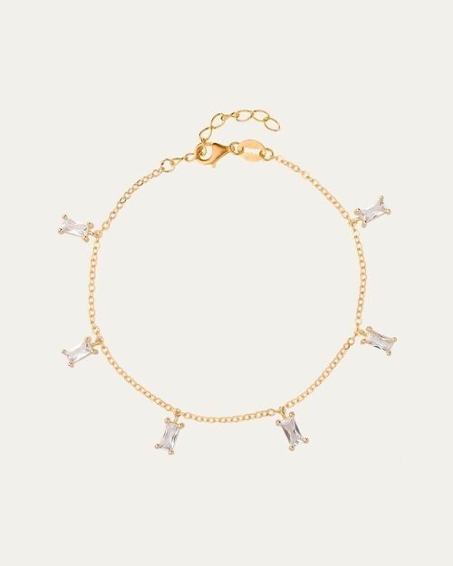 Pulsera elsa gold -    Flor de Menta  -