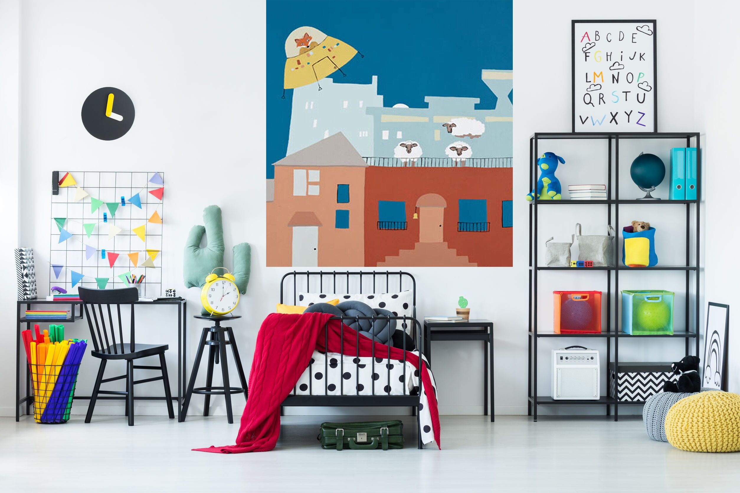 Papier peint intissé : vaisseau spatial