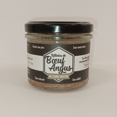 100% Angus beef rillettes with Breton cider