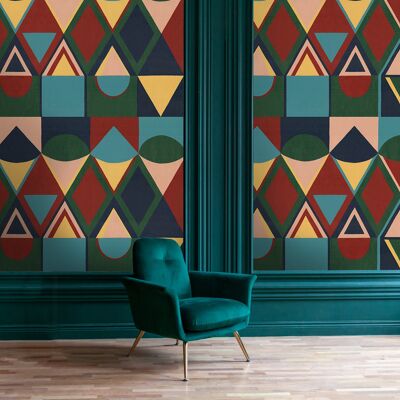 Non-woven wallpaper: Sacred Geometry
