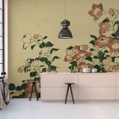 Non-woven wallpaper: Bellflowers