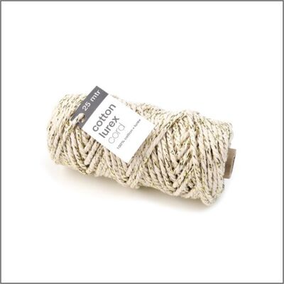 Lurex Twist 25M - Creme