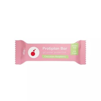 Protiplan | Barre protéinée Girl Power | Chocolat Framboise | 16 barres 2