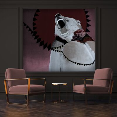 non-woven wallpaper: Bacchus Bear