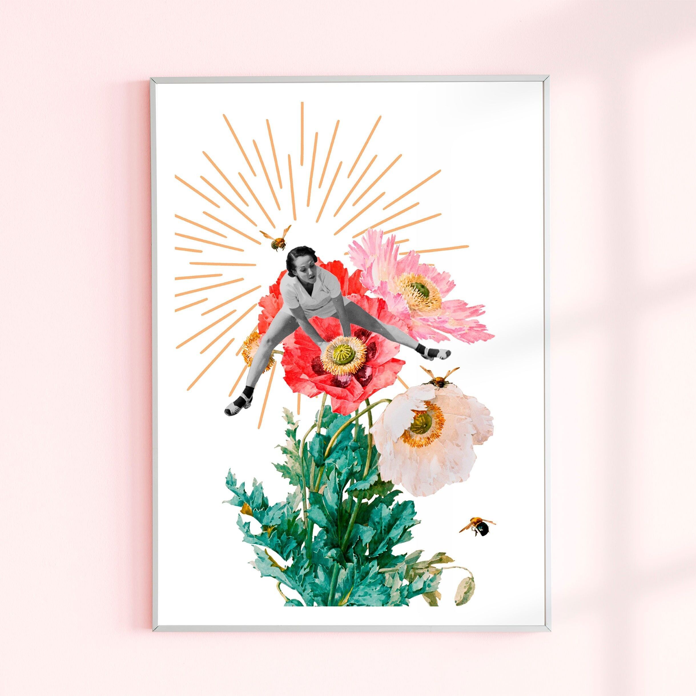 Poppy Jump (Poster 20x30cm)