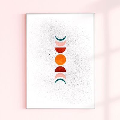 Mondphase (Poster 20x30cm)