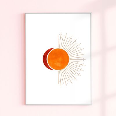 Sonnenfinsternis (Poster 20x30cm)