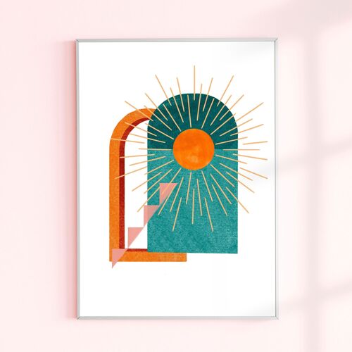 Fenêtre au Soleil (Affiche 20x30cm)