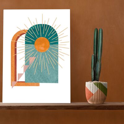 Window to the Sun (Poster 30x40cm)