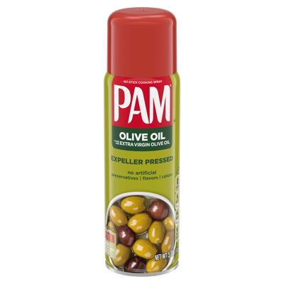 Aceite de oliva en aerosol para cocinar PAM, 5 onzas