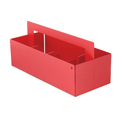 caja de herramientas | El Organizador | rojo coral