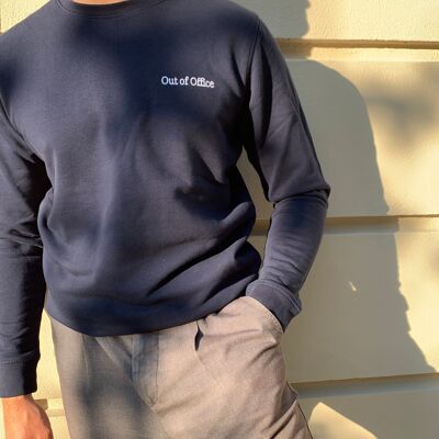 "Out of Office" Sweatshirt unisex - ocean