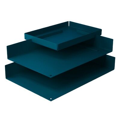 paper tray | paper sheet | ocean green