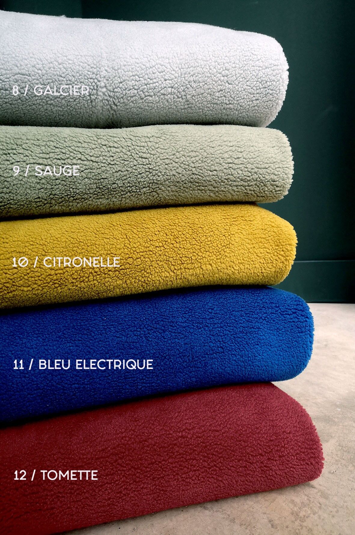 Tissu effet mouton - Tabara suction