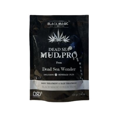 Black Magic -  4 pieces of Dead Sea mud 100 grams