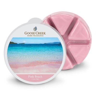Bougie parfumée Cire Pink Beach / Plage de sable rose par Goose Creek
