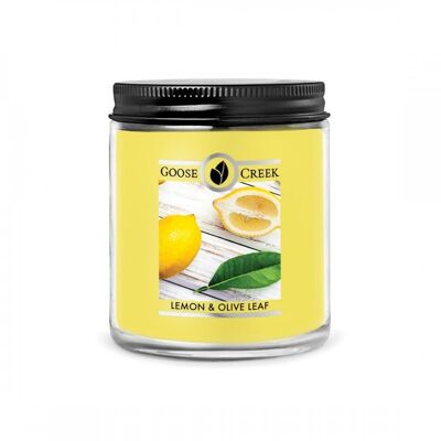 Bougie parfumée Petite Jarre Lemon & Olive Leaf / Citron & Feuille d'Olivier - Goose Creek
