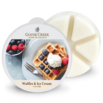 Bougie parfumée Cire Waffles & Ice Cream / Gaufre & Glace - Goose Creek