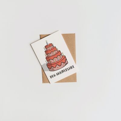 Cake Birthday Card