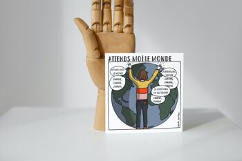 Carte- Attends moi le monde 1