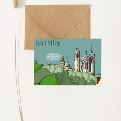 Carte - Hey Lyon - Fourvière