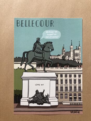 Affiche A4 - Hey Lyon - Bellecour 2