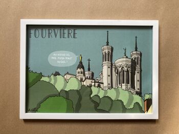 Affiche A4 - Hey Lyon - Fourvière 5