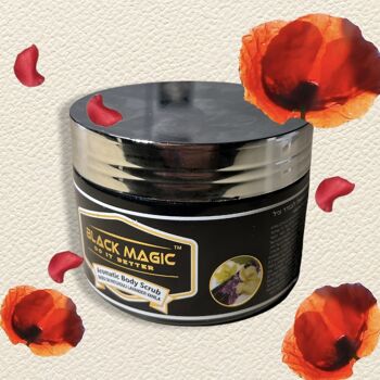 Black Magic - Gommage corporel aromatique - Minéraux de la Mer Morte, patchouli, lavande et vanille 4