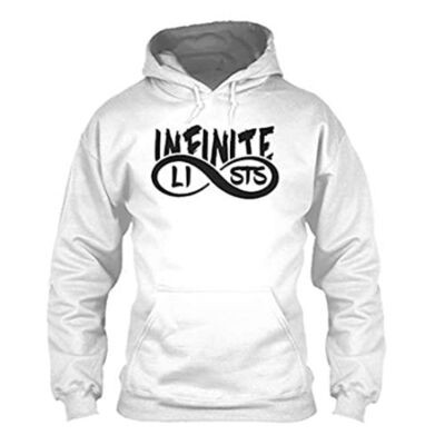 Infinite Lists Army You Tuber Excellent and Impressive Design Kids,Youth Men & Women Hooded Hoodie Black