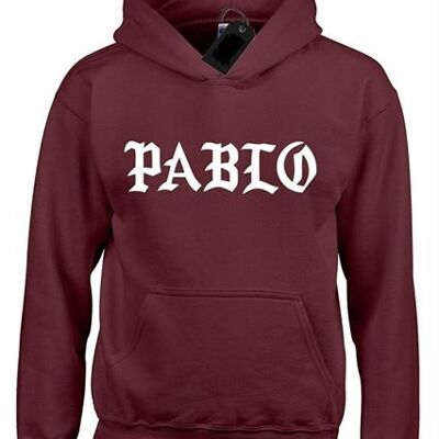 Pablo Design Hooded Hoodies Pink