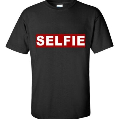Selfie T-shirt Grey