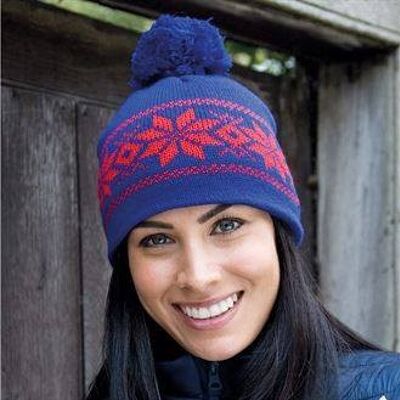 Fair Isle knitted hat